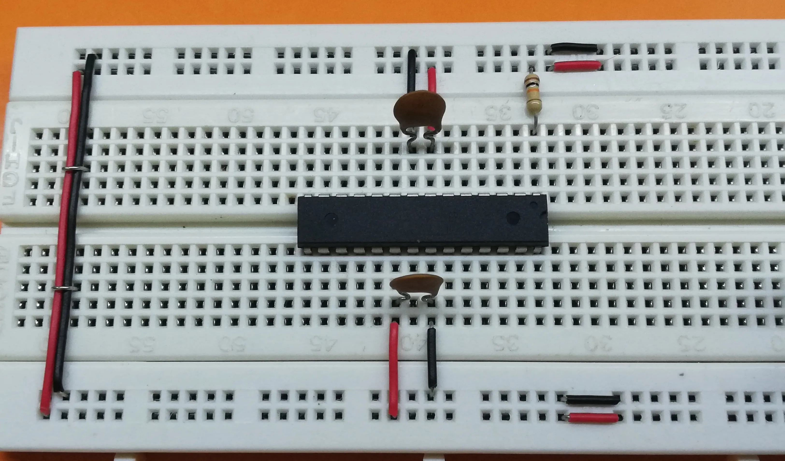 Breadboard wiring
